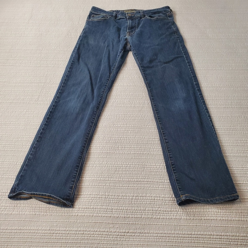 American Eagle Original Straight Active Flex Mens Jeans Blue 32x32